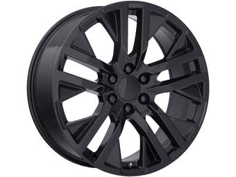 Factory Reproductions Gloss Black FR 96 Wheel