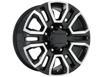 Factory Reproductions Machined Gloss Black FR 275 Wheel