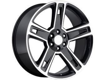 Factory Reproductions Machined Gloss Black FR 34 Wheel