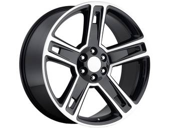 Factory Reproductions Machined Gloss Black FR 34 Wheel