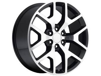 Factory Reproductions Machined Gloss Black FR 44 Wheel