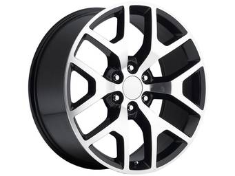 Factory Reproductions Machined Gloss Black FR 44 Wheel