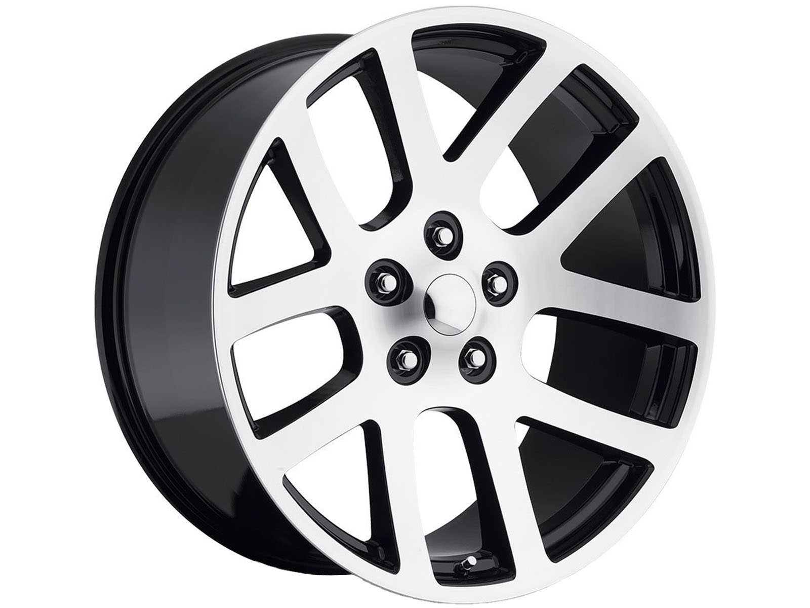 Factory Reproductions Machined Gloss Black FR 60 Wheels | RealTruck