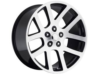 Factory Reproductions Machined Gloss Black FR 60 Wheel