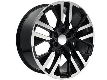 Factory Reproductions Machined Gloss Black FR 96 Wheel