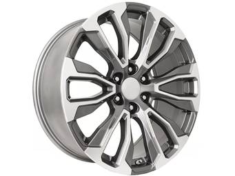 Factory Reproductions Machined Grey FR 203 Wheel
