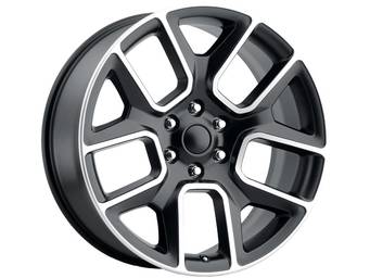 Factory Reproductions Machined Matte Black FR 76 Wheel