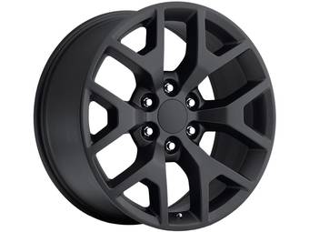 Factory Reproductions Matte Black FR 44 Wheel