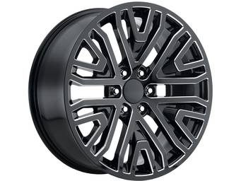 Factory Reproductions Milled Gloss Black FR 93 Wheel