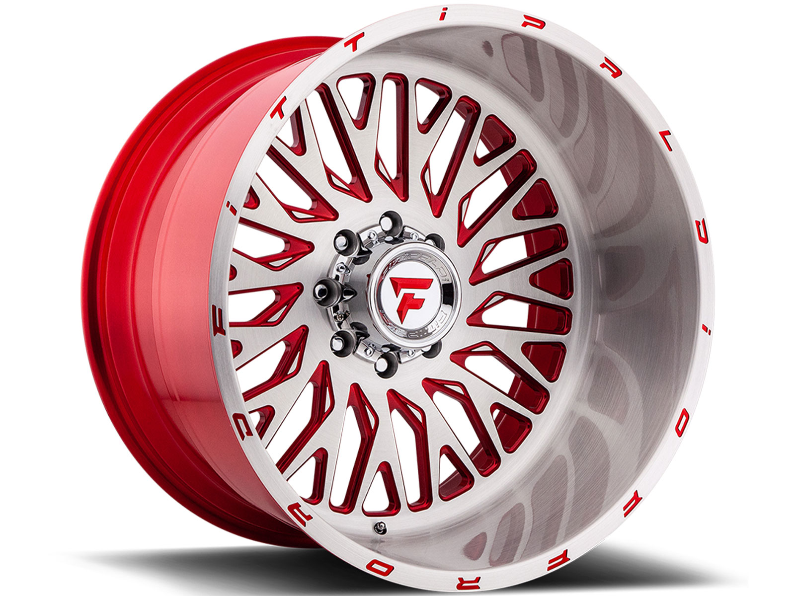 Fittipaldi Off-Road Forged Brushed Red FTF 07 Wheels | RealTruck