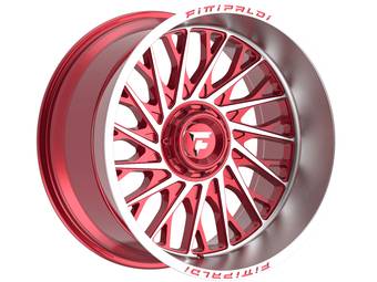 Fittipaldi Off-Road Machined Red FA08 Wheel