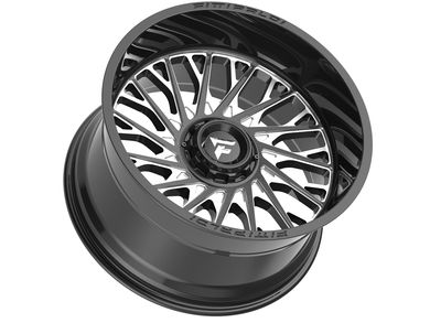 Fittipaldi Off-Road Milled Gloss Black FA08 Wheels | RealTruck