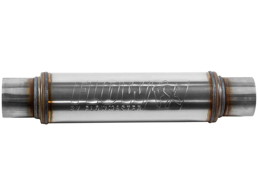 MagnaFlow demper rond met eind tip enkel 2.25inch 60mm, 14821