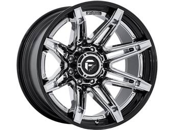 Fuel Chrome & Black Brawl Wheel