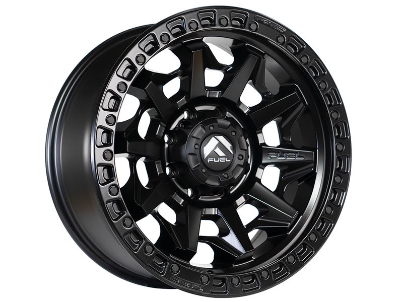 Fuel Matte Black Covert Wheels RealTruck