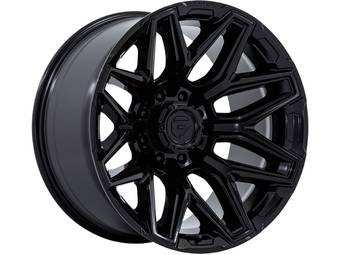 Fuel Gloss Black Flux 8 Wheel