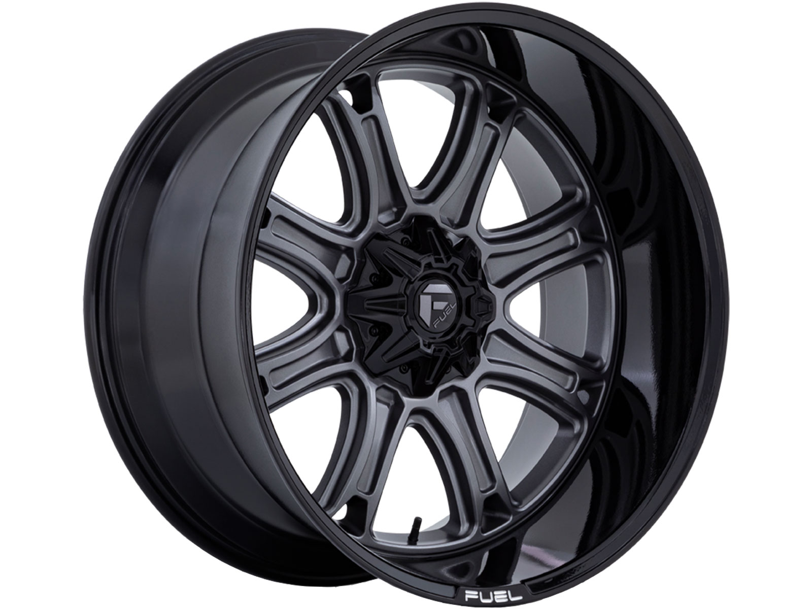 Fuel Grey Darkstar Wheel FC853AB24126744N | RealTruck
