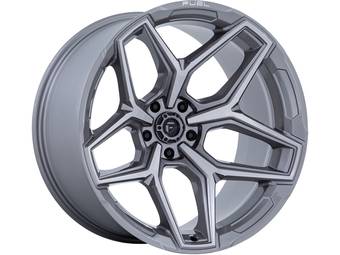 Fuel Grey Flux 5 Wheel