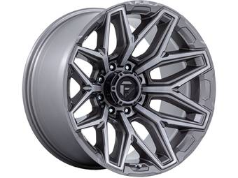 Fuel Grey Flux 8 Wheel