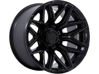 Fuel Matte Black Flux 8 Wheel