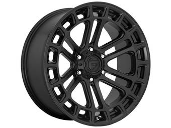 Fuel Matte Black Heater Wheels