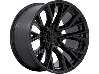 Fuel Matte Black Rebar 5 Wheel