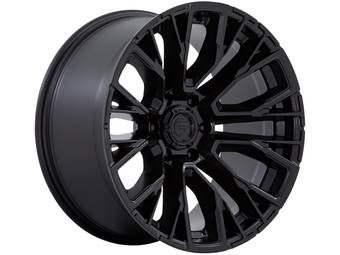 Fuel Matte Black Rebar 6 Wheel