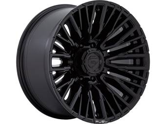 Fuel Matte Black Rebar 8 Wheel