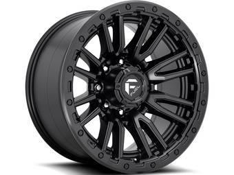 Fuel Matte Black Rebel 8 Wheels