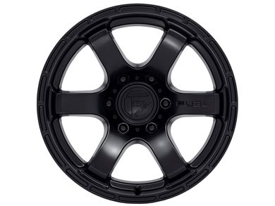 Fuel Matte Black Rush Wheel D76618908457 | RealTruck