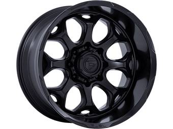 Fuel Matte Black Scepter Wheel