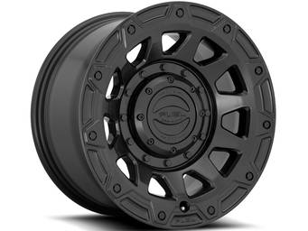 Fuel Matte Black Tracker Wheels