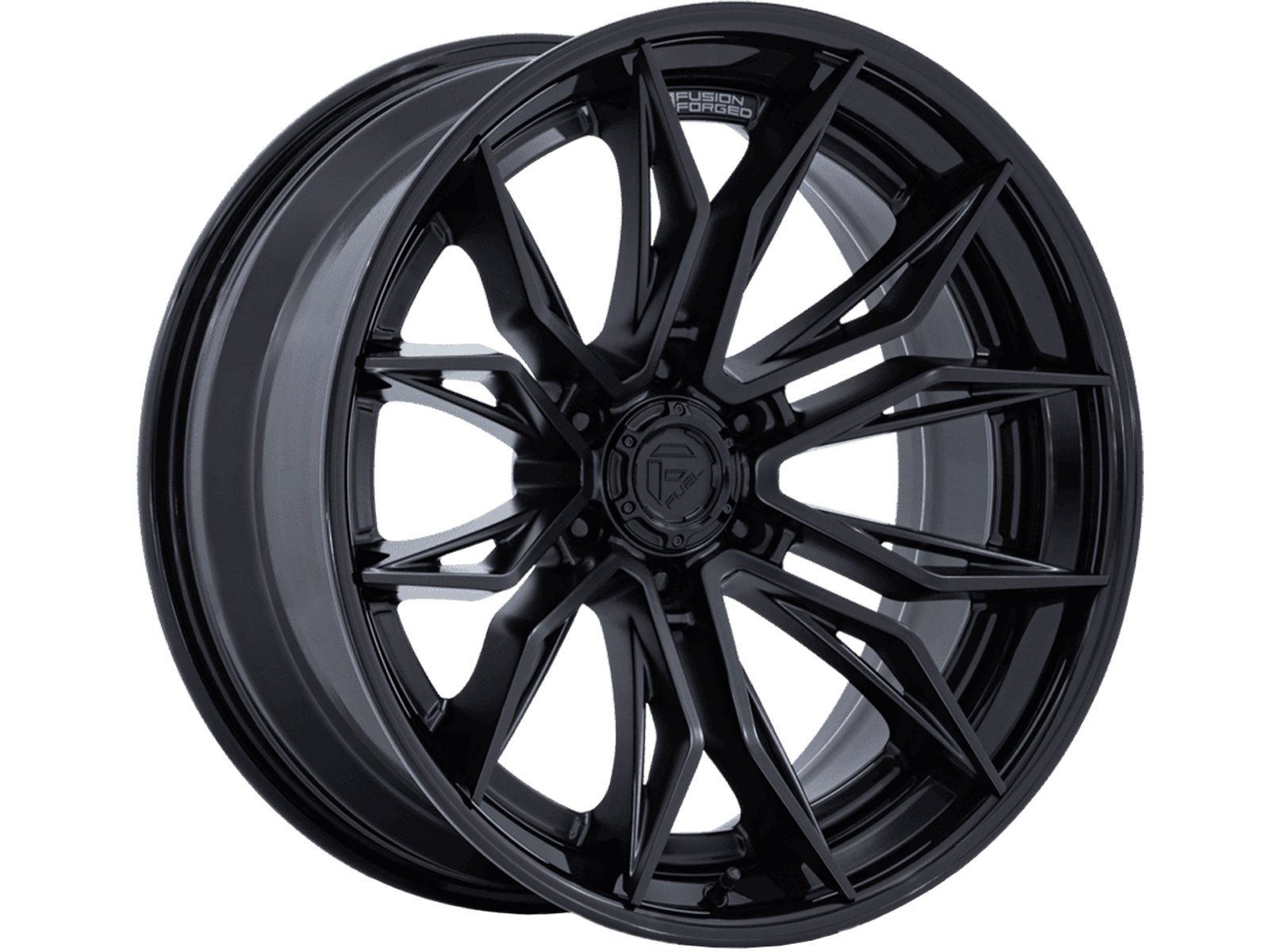 Fuel Matte & Gloss Black Mutiny Wheel FC404MX20106318N | RealTruck