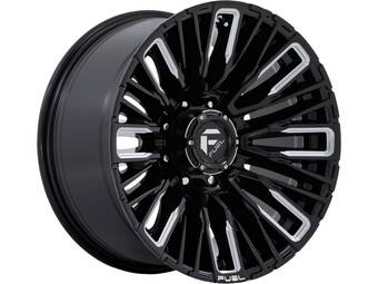 Fuel Milled Gloss Black Rebar 8 Wheel