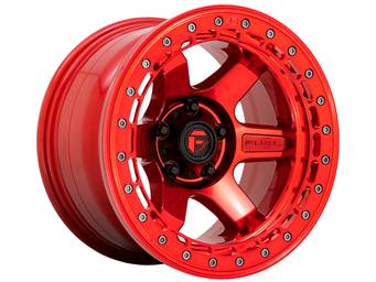 Fuel Red Block Beadlock Wheels
