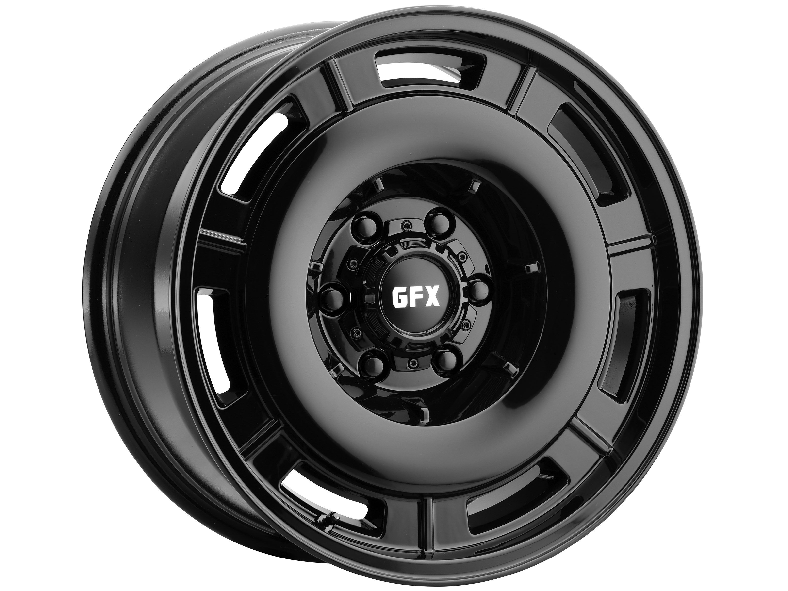 G-FX Gloss Black TR36 Wheel T36-885-6009-25-GB | RealTruck