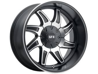 G-FX Machined Matte Black TR15 Wheel