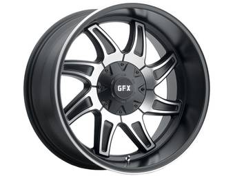 G-FX Machined Matte Black TR15 Wheel
