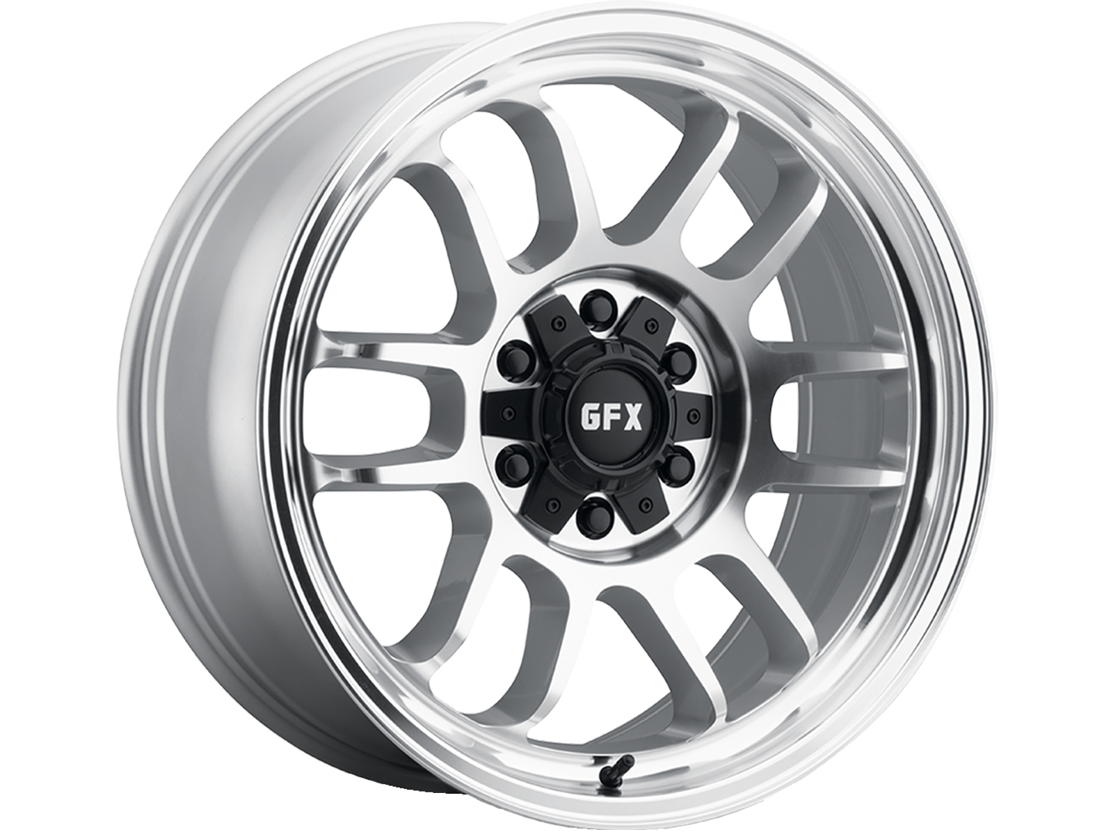 G-FX Machined Silver TR28 Wheels | RealTruck