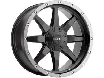 G-FX Matte Black TR14 Wheel