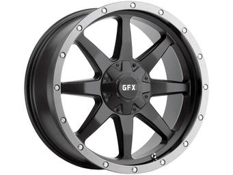 G-FX Matte Black TR14 Wheel