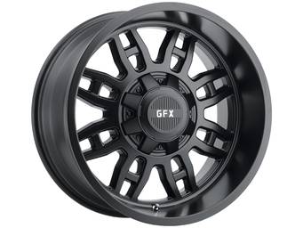 G-FX Matte Black TR17 Wheel