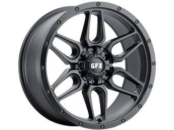 G-FX Matte Black TR18 Wheel