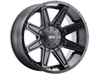 G-FX Matte Black TR23 Wheel