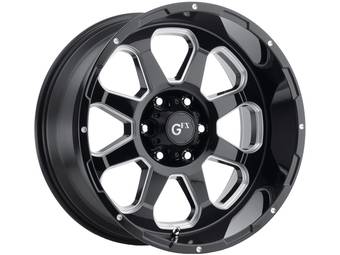 G-FX Milled Gloss Black TR10 Wheel