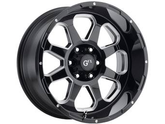 G-FX Milled Gloss Black TR10 Wheel
