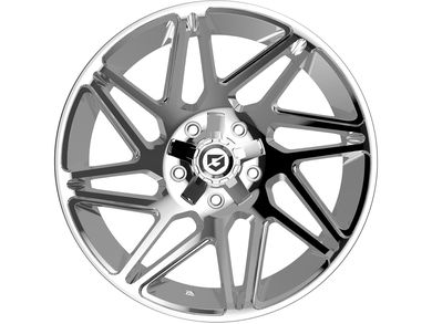 Gear Off-Road Chrome Vortex Wheel 777C-2096800 | RealTruck
