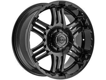 Gear Off-Road Gloss Black Double Pump Wheel