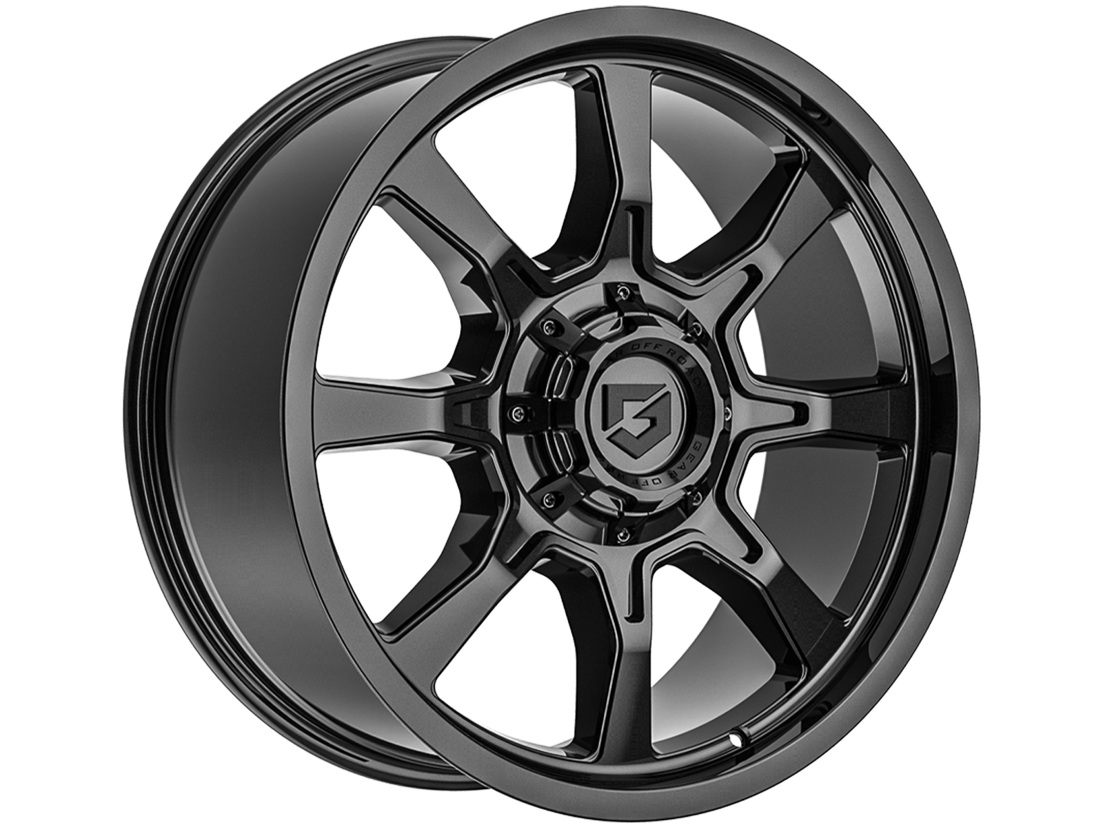 Gear Off-Road Gloss Black Glock Wheel 772B-8908718 | RealTruck