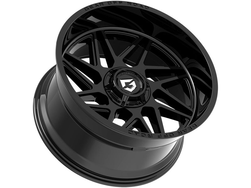 Gear OffRoad Gloss Black Ratio Wheel GRA761B2126844 RealTruck